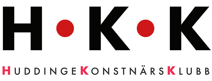 Logotyp för  Huddinge Konstnärsklubb