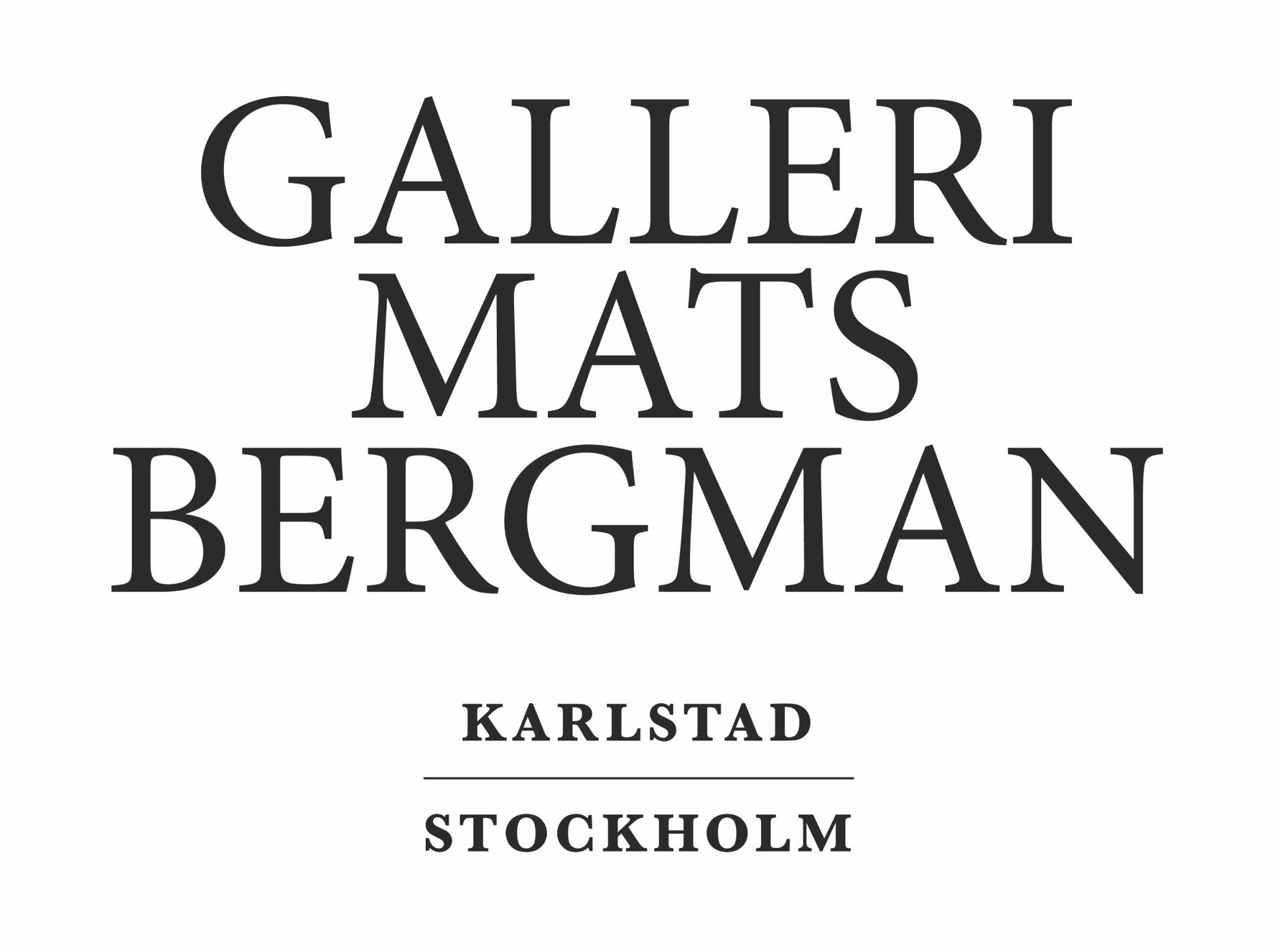 Logotyp för Galleri Mats Bergman